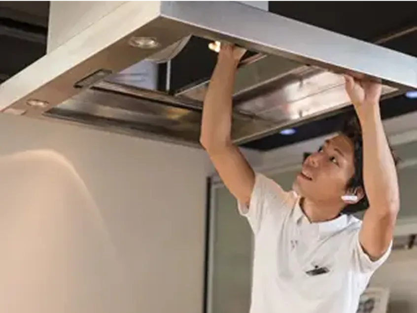 細かなパーツまで分解清掃