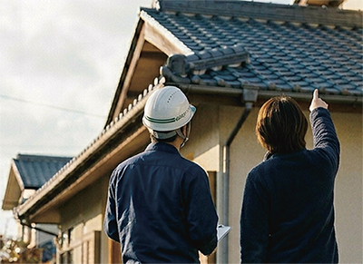 現地調査風景